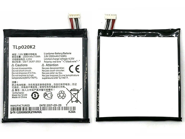 ALCATEL TLp020K2 Batería