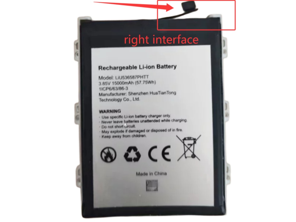BLACKVIEW LiU536587PHTT Batería